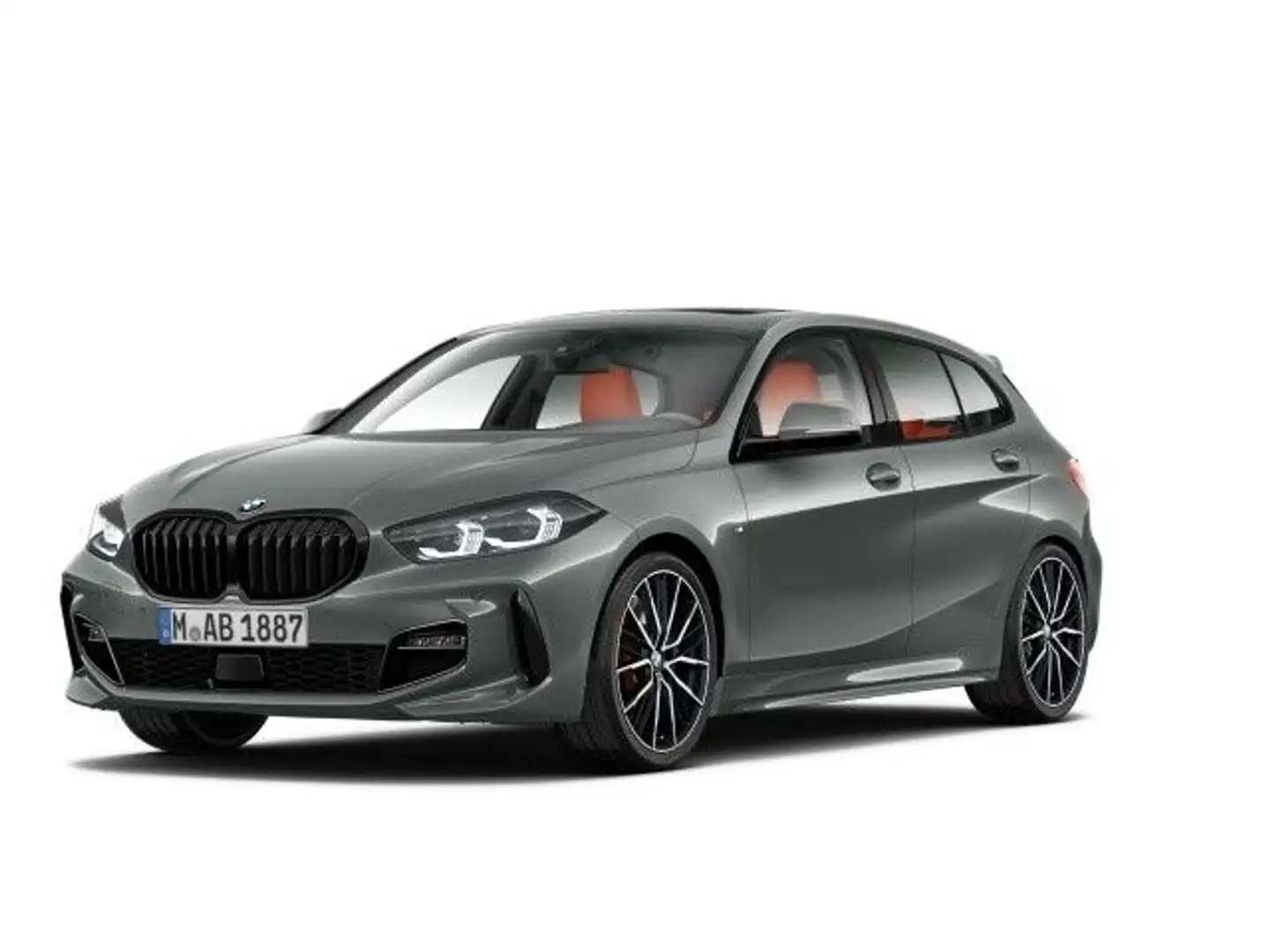 BMW 118 i M Sport Panorama Klimaaut. Komfortzugang Grau - 1