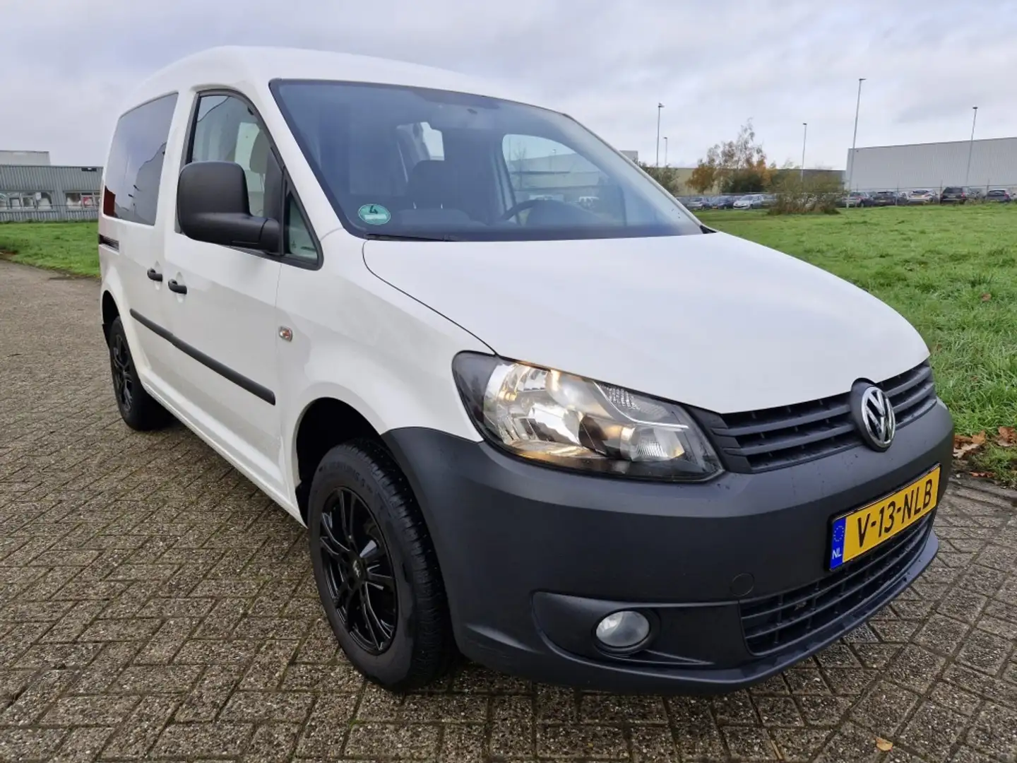 Volkswagen Caddy 1.2 TSI airco / stoelverwarming / benzine Wit - 2