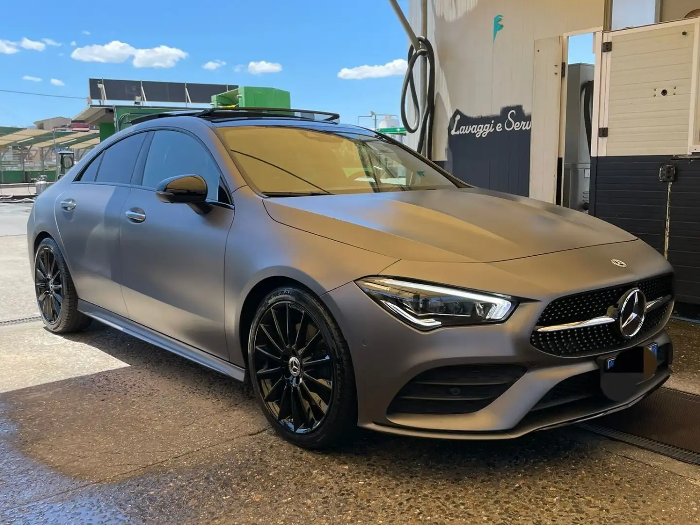 Mercedes-Benz CLA 200 Coupe Premium auto Grigio - 1