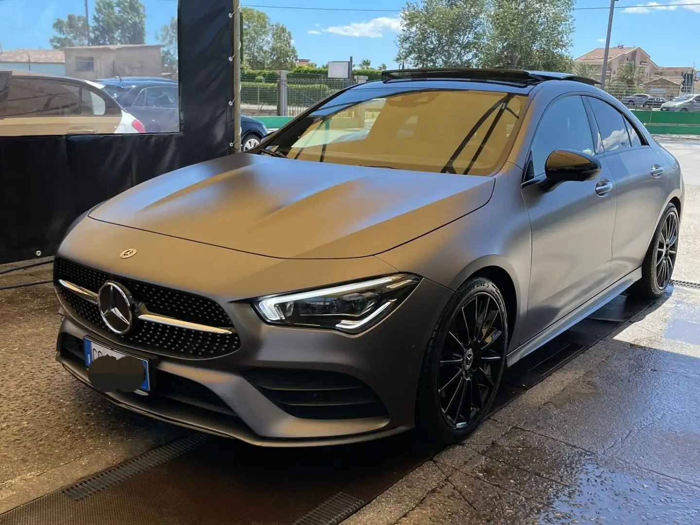 Mercedes-Benz CLA 200 Coupe Premium auto Grigio - 2