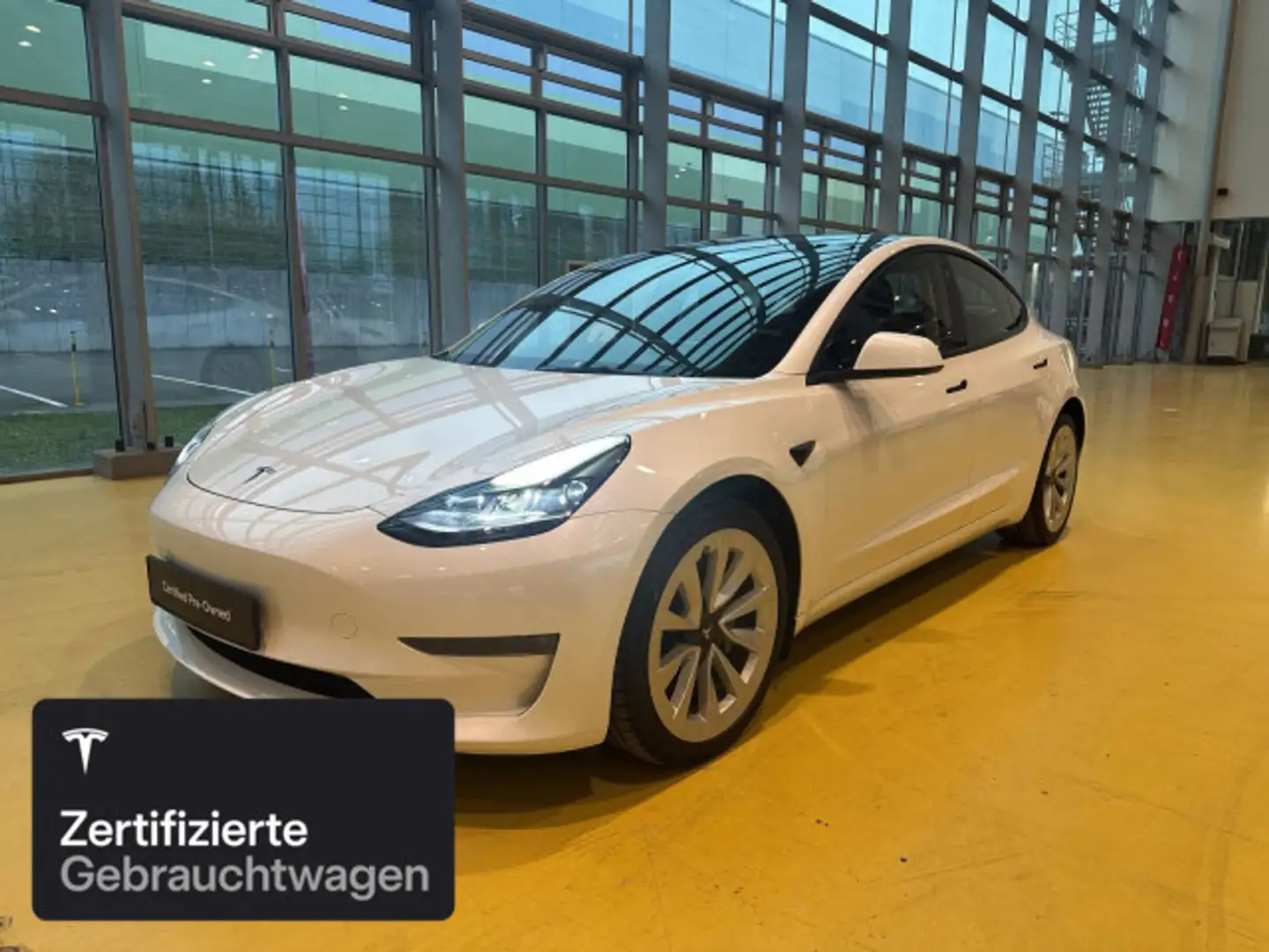 Tesla Model 3 Long Range AWD Weiß - 2