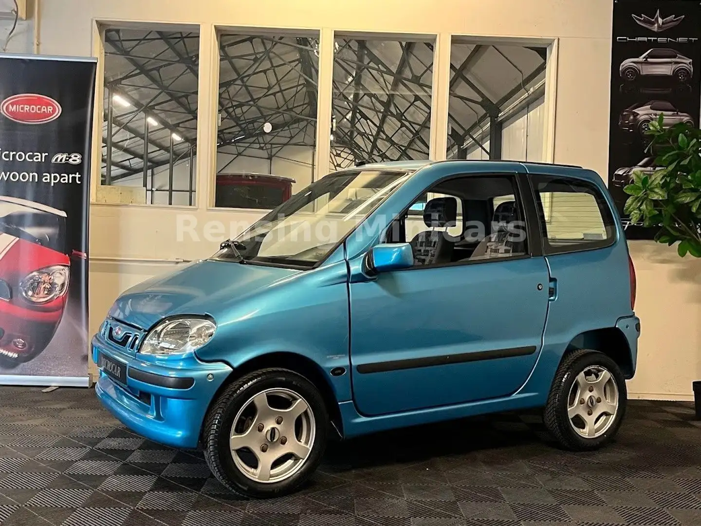 Microcar Virgo Mopedauto Leichtmobile Minicar 45 kM Синій - 1