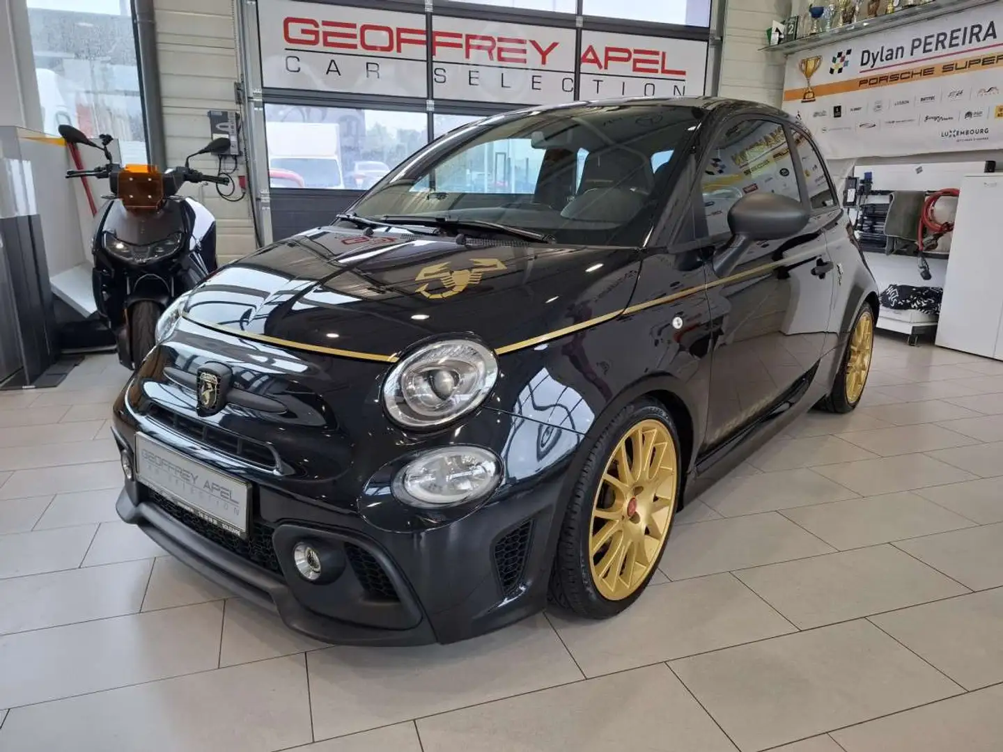 Abarth 595 1.4 T-JET 165 SCORPIONEORO 1 OF 2000 BEATS CUIR NA Negro - 1