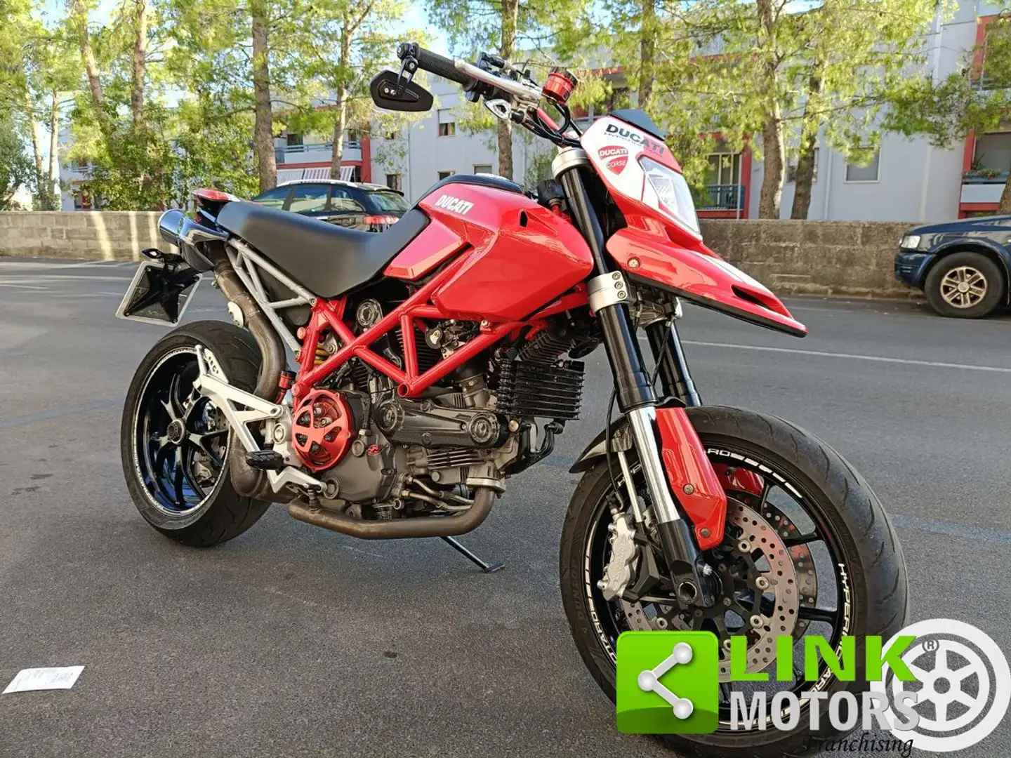 Ducati Hypermotard 1100 EVO S Rosso - 2