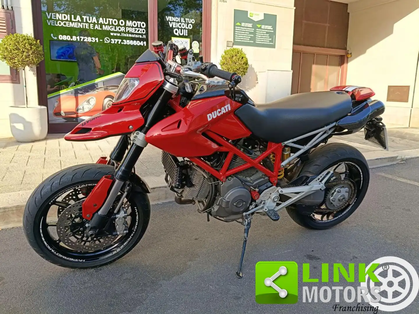 Ducati Hypermotard 1100 EVO S Rosso - 1