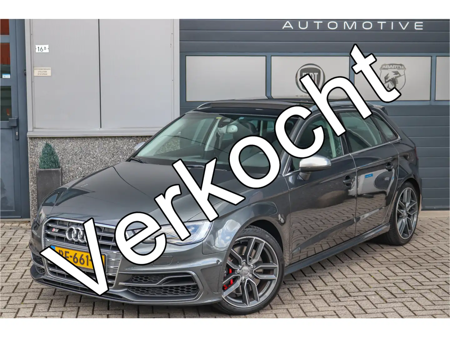Audi S3 Sportback 2.0 TFSI quattro 1e eig Pano B&O Keyless Gris - 1