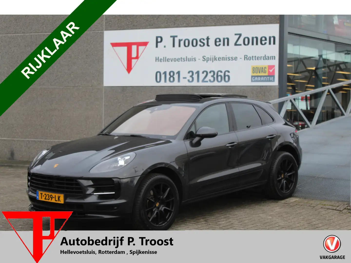 Porsche Macan 2.0 Panoramadak/Adaptive cruise control/Lederen be Grijs - 1