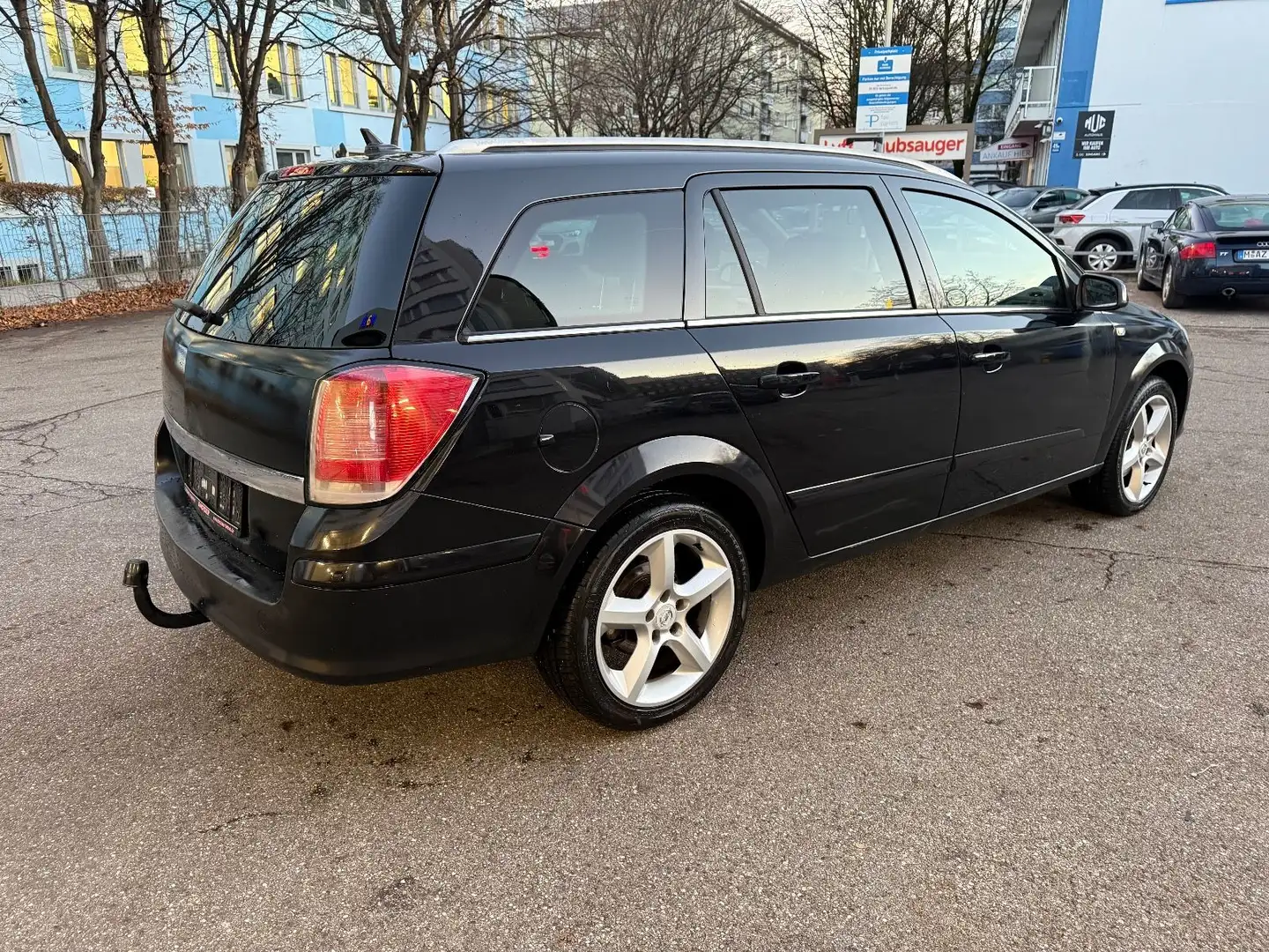Opel Astra H Caravan SERVO-ZV-KLIMA-AHK-TÜV-NEU Schwarz - 2