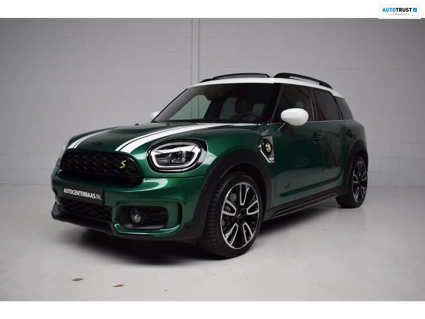 MINI Cooper SE Countryman Mini 2.0 ALL4 John Cooper Works PANORAMADAK / CAME Groen - 1