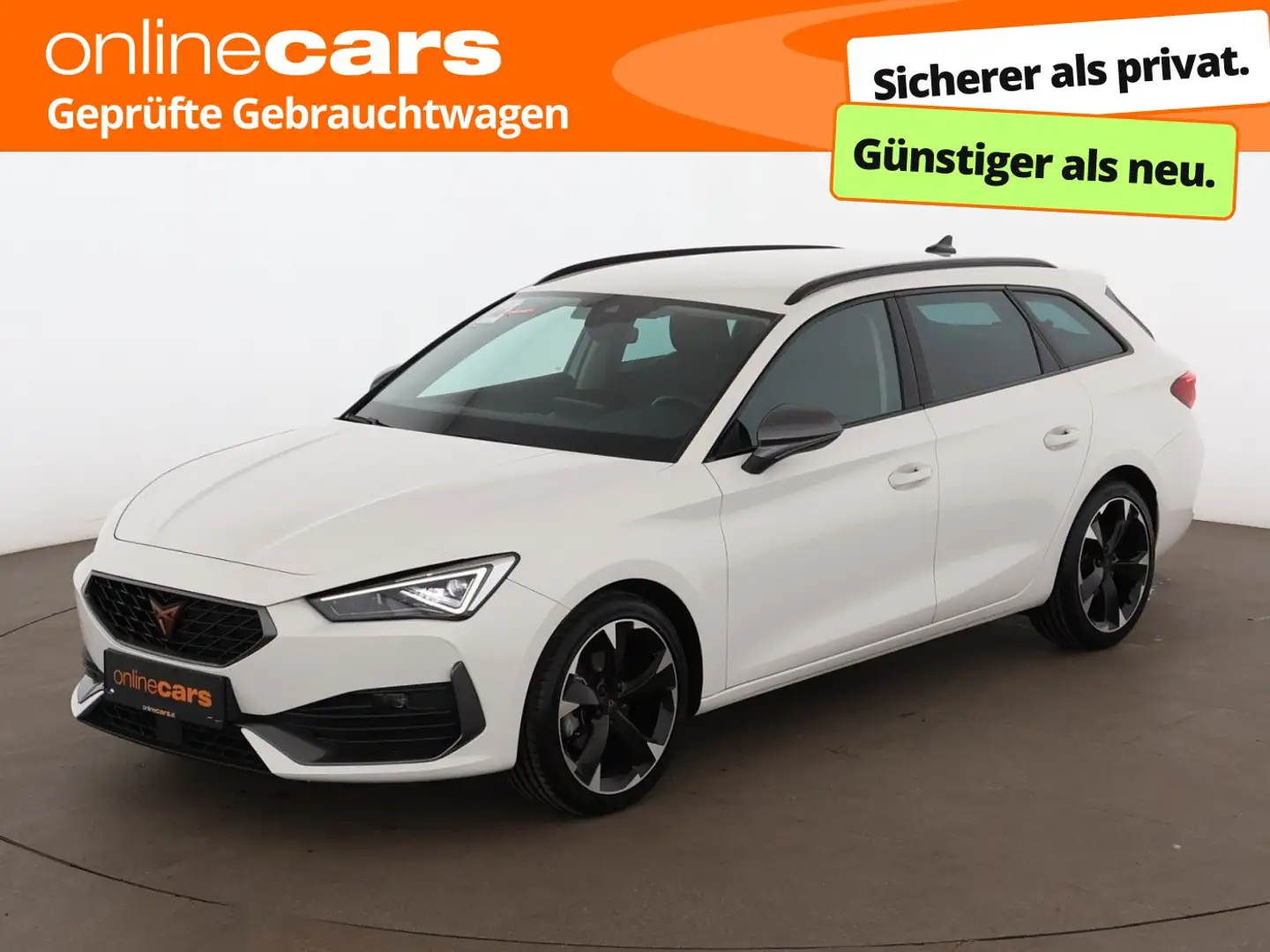 CUPRA Leon ST 1.5 eTSI Aut LED RADAR SITZHZG ASSIST PDC Weiß - 1