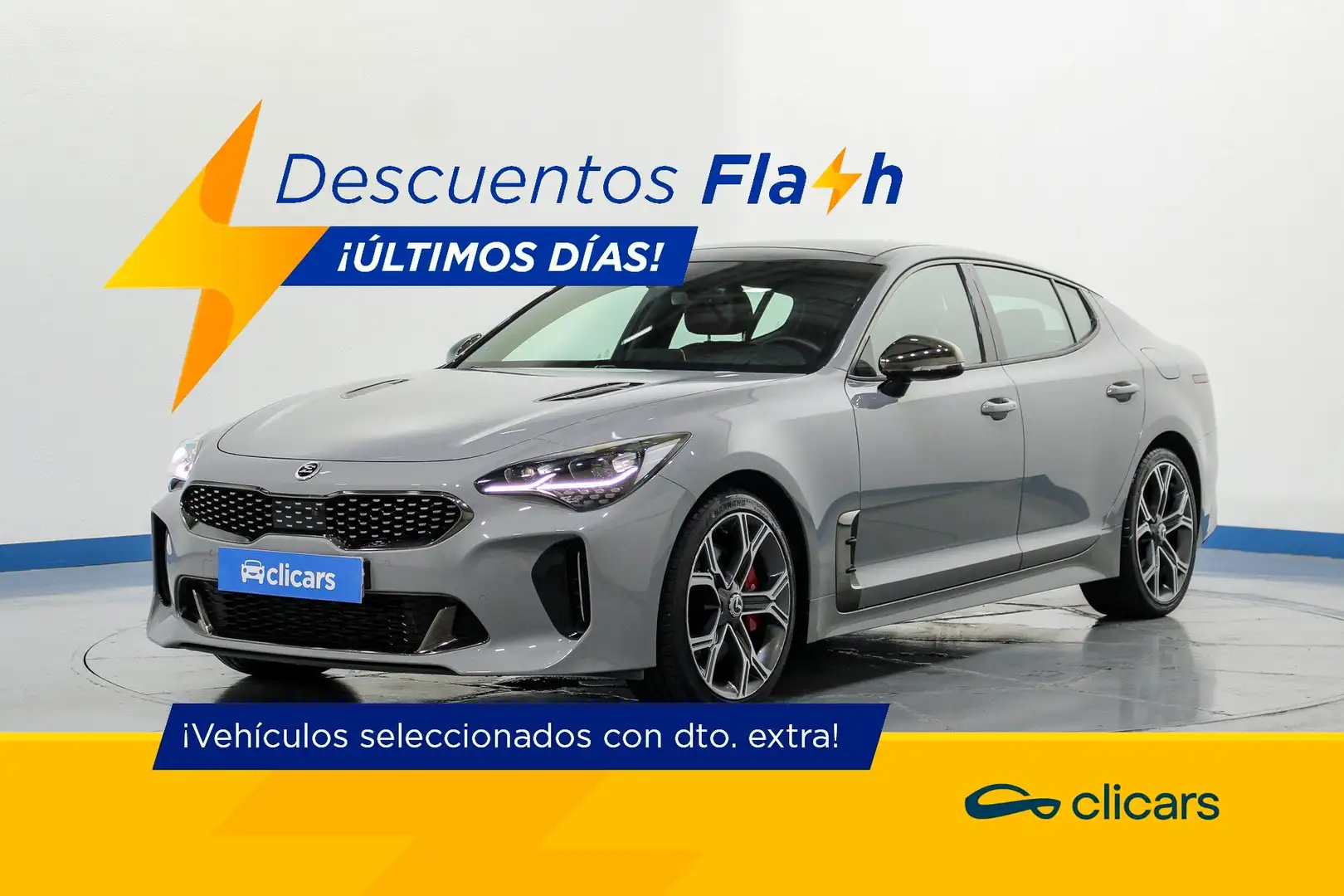 Kia Stinger 3.3 T-GDI GT 4x4 Aut. 366 Gris - 1
