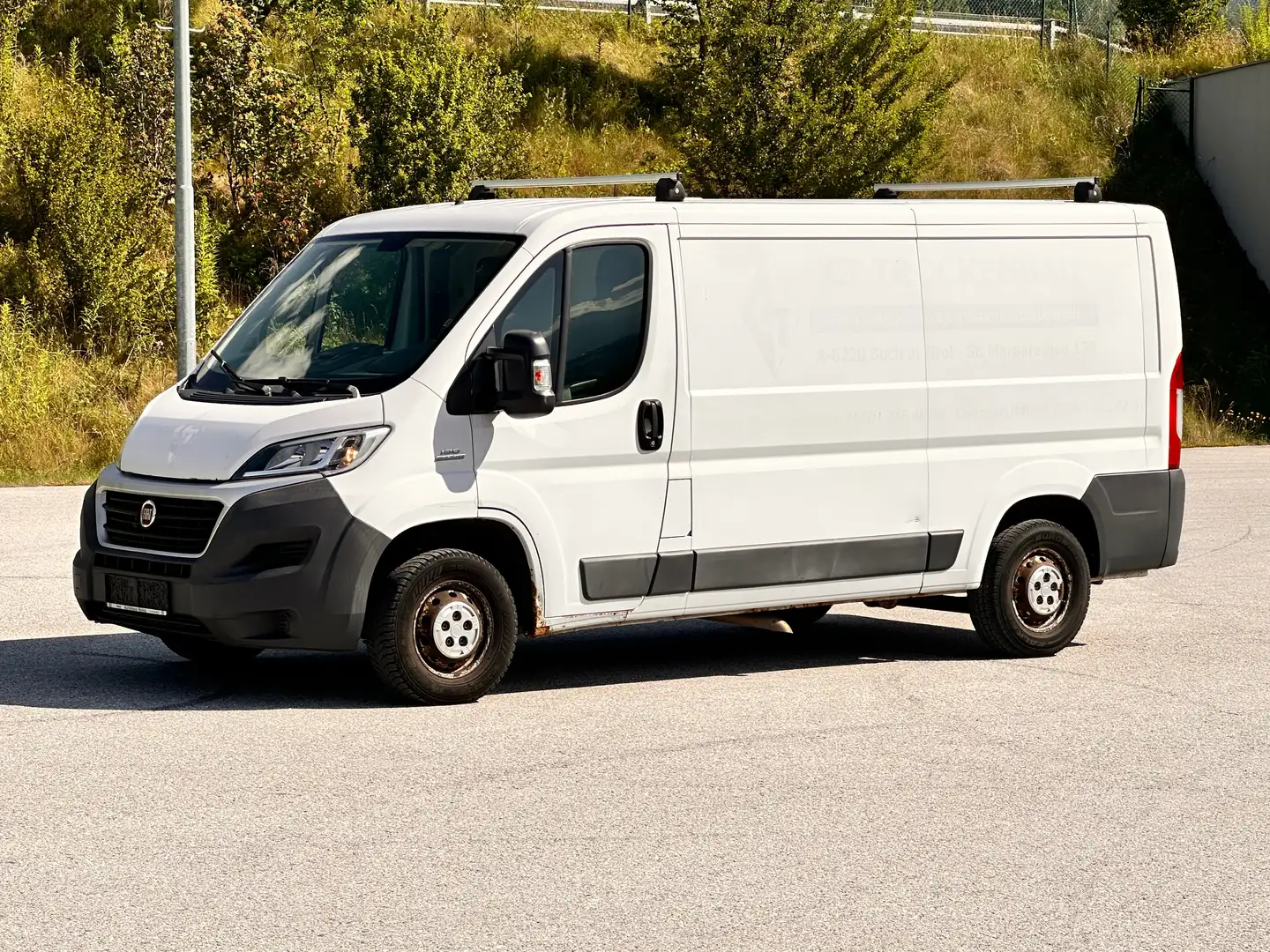 Fiat Ducato 130 L2H1 RS: 3450 mm / Klima / Pickerl neu Weiß - 2