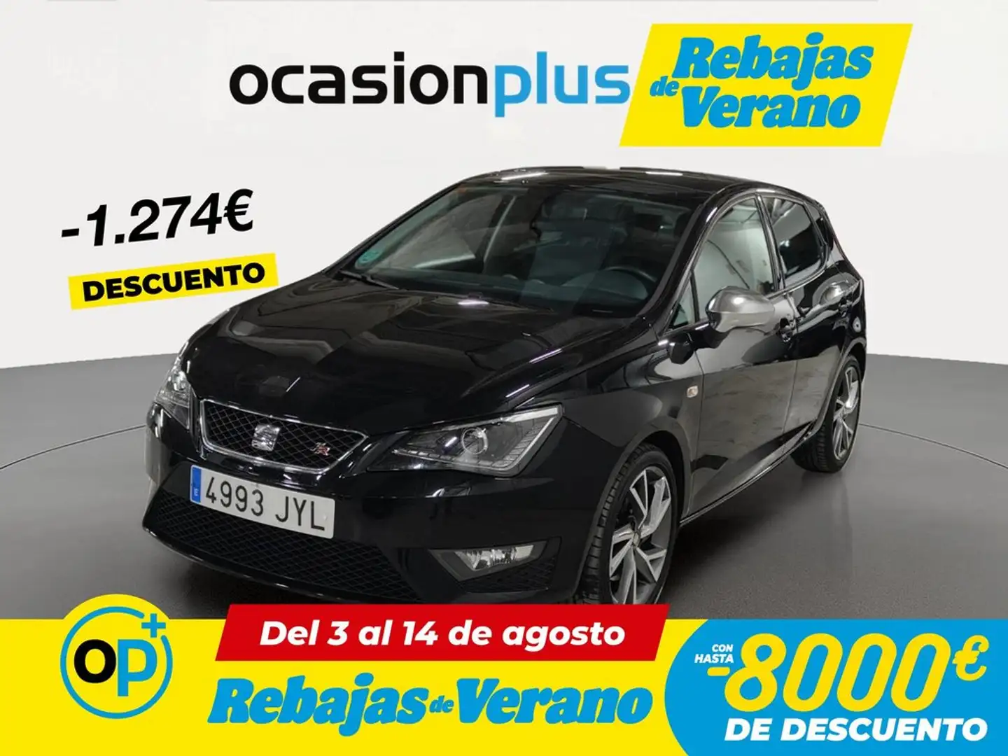 SEAT Ibiza 1.4 EcoTSI S&S FR Negro - 1