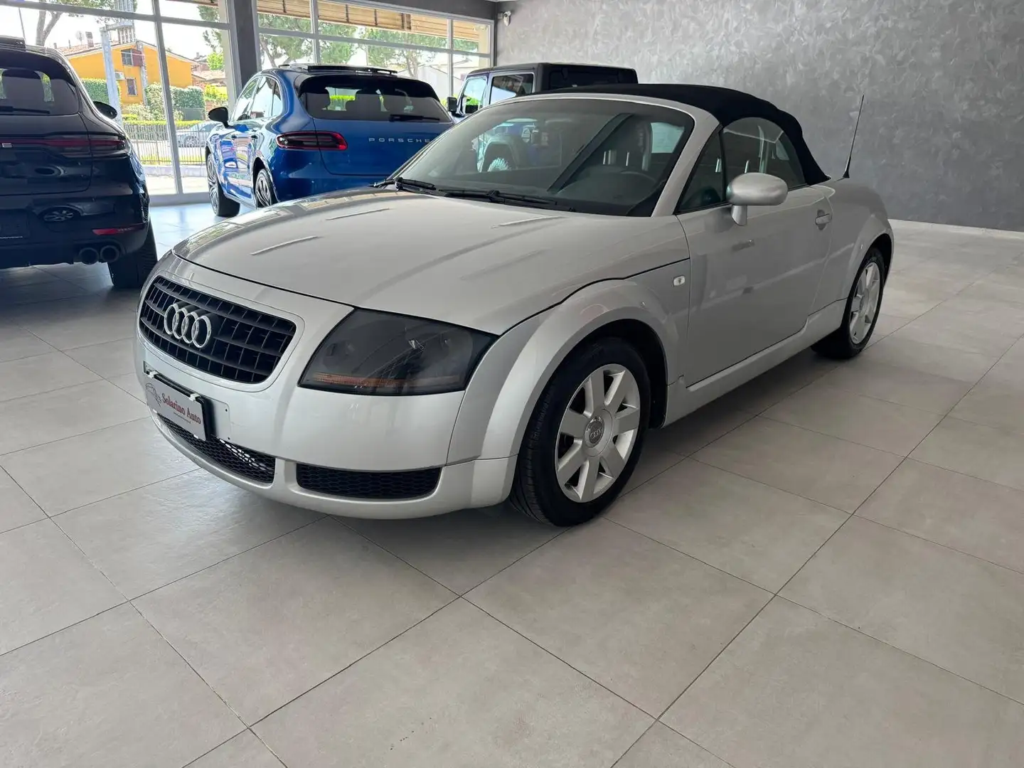 Audi TT Roadster 1.8t 150cv-UNICO PROPRIETARIO-FULLSERVICE Gümüş rengi - 2