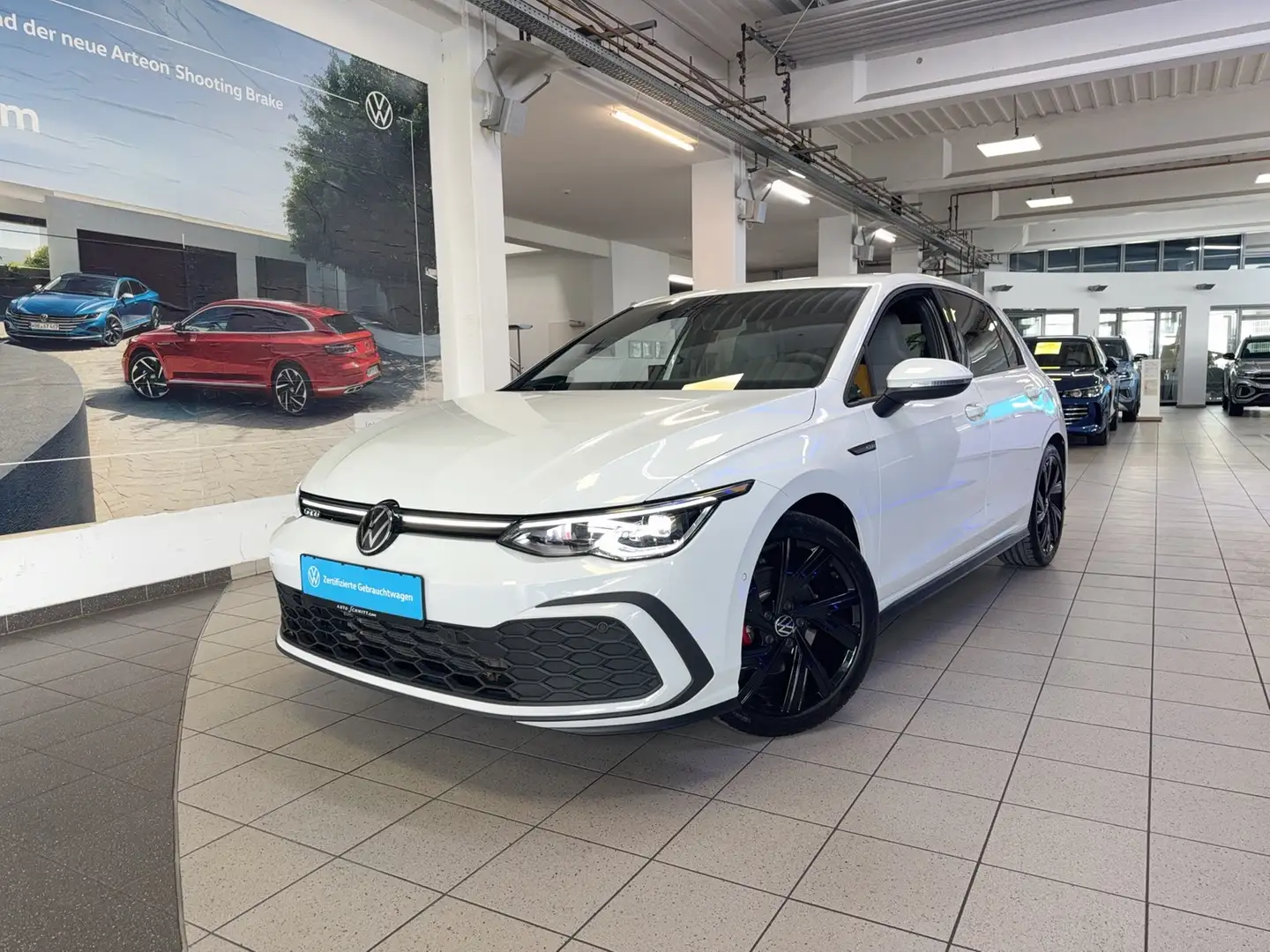 Volkswagen Golf GTD 2.0 TDI DSG 1,99%+LED+NAVI+KAMERA+SITZHZG Wit - 1