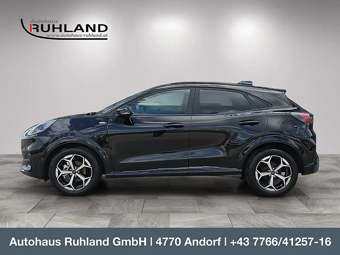 Ford Puma 1,0 EcoBoost Hybrid ST-Line Schwarz - 2