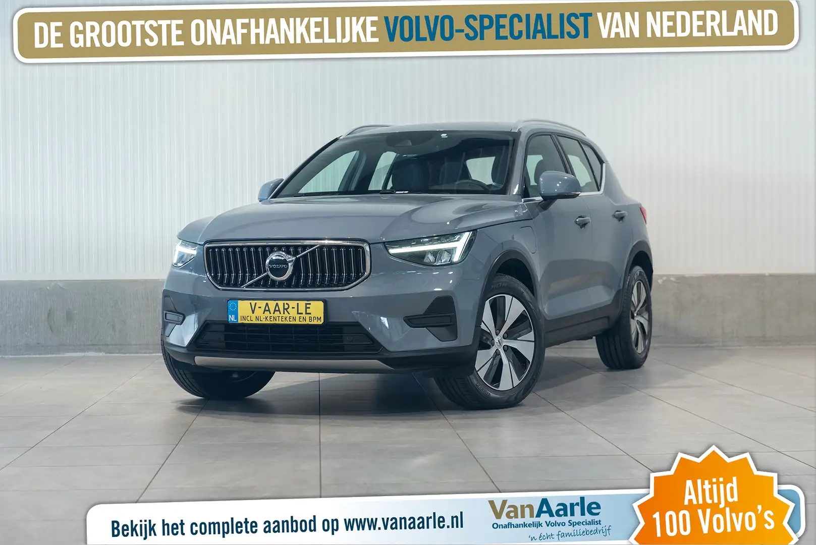 Volvo XC40 T4 Aut. Plug-in hybrid CruiseControl Parkeercamera Šedá - 1
