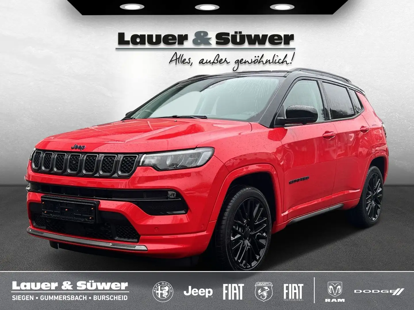Jeep Compass S+ Rojo - 1