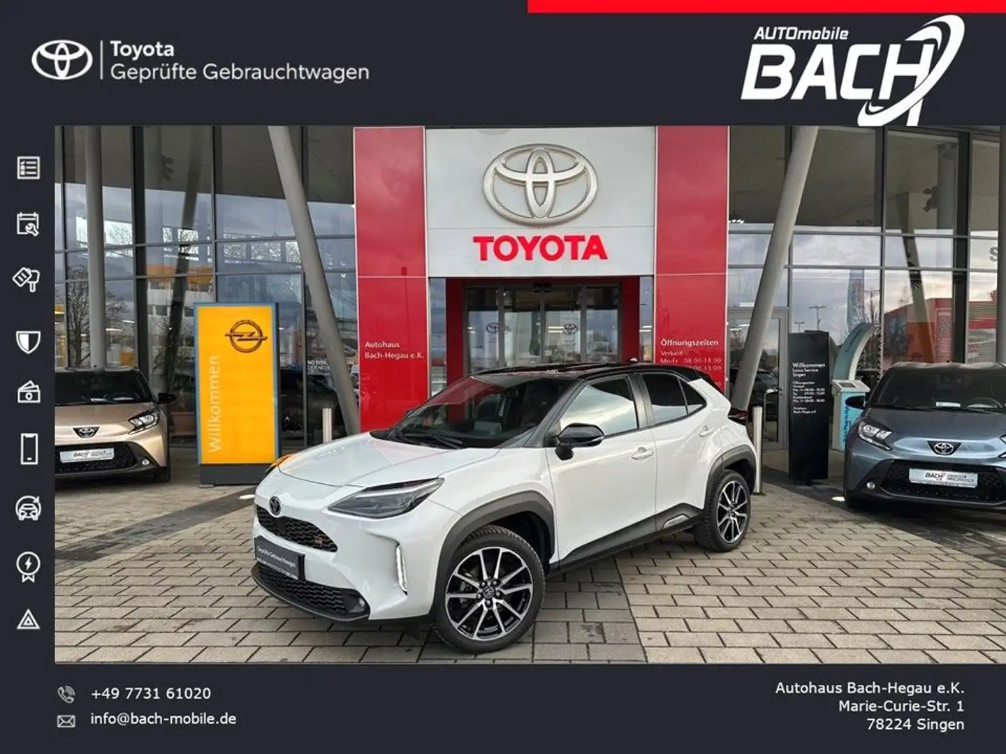 Toyota Yaris Cross 1.5 Hybrid GR Sport, HUD, JBL, NAVI Grau - 1