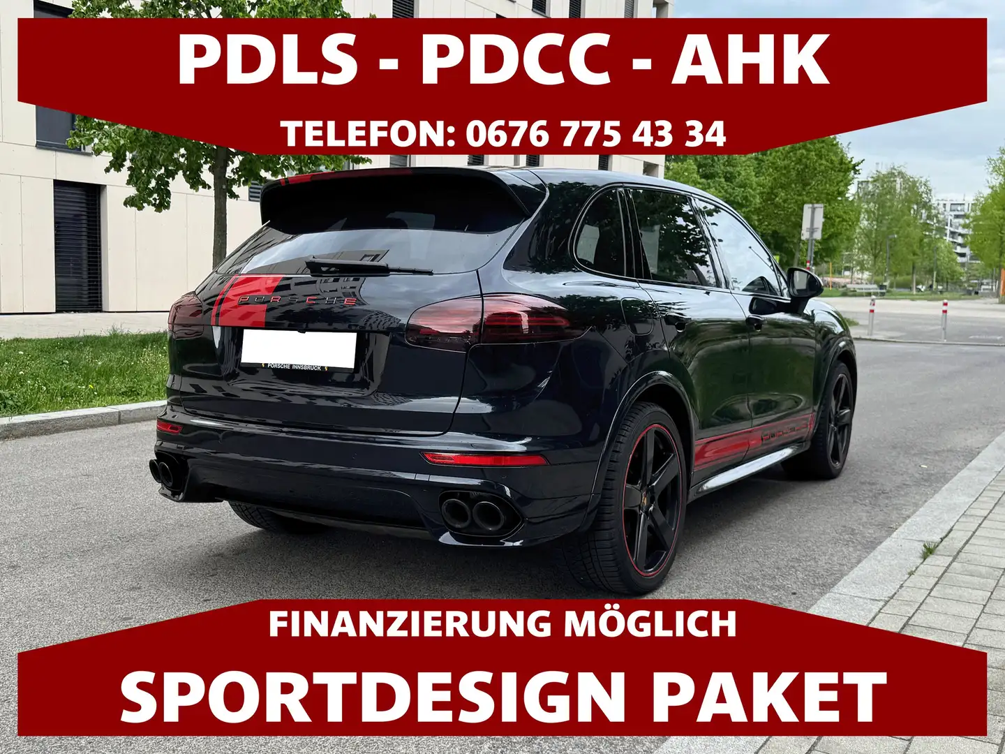 Porsche Cayenne II Turbo 4,8 Aut. Bleu - 2