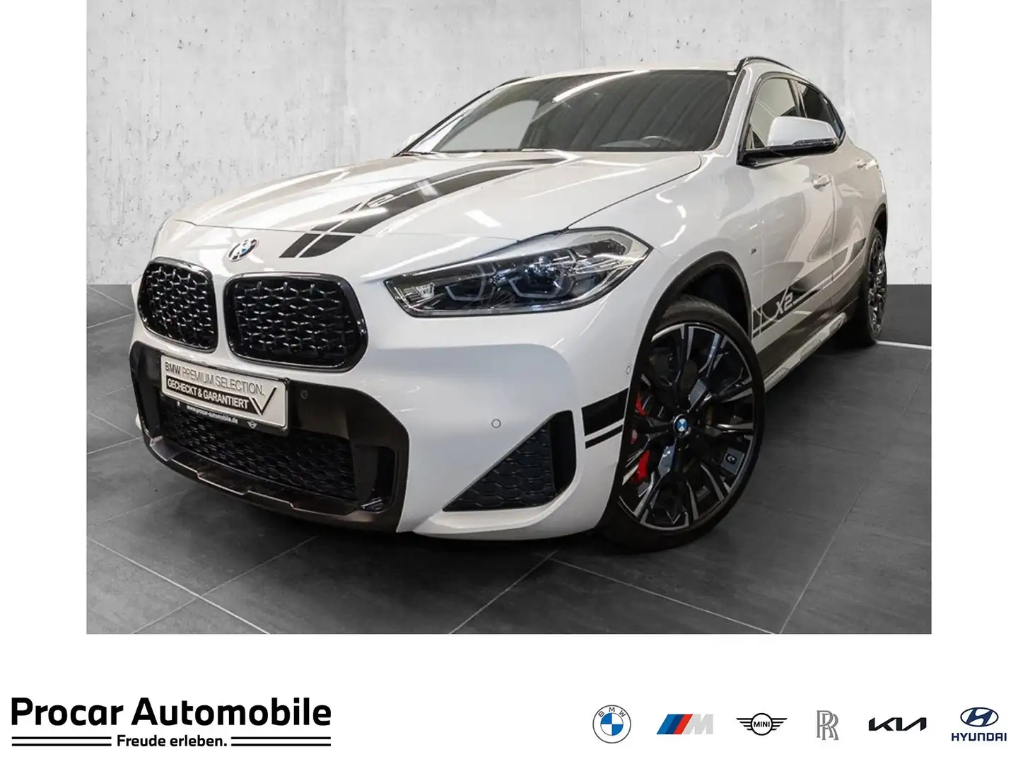 BMW X2 xDrive20i A HiFi DAB LED WLAN RFK Navi Shz Blanco - 1