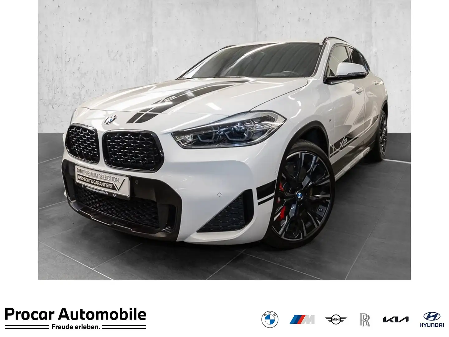 BMW X2 xDrive20i A HiFi DAB LED WLAN RFK Navi Shz Weiß - 1