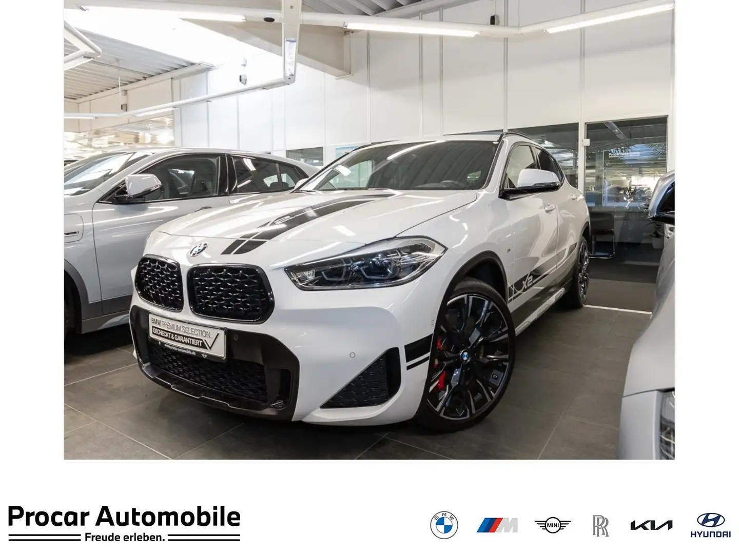 BMW X2 xDrive20i A HiFi DAB LED WLAN RFK Navi Shz Weiß - 1