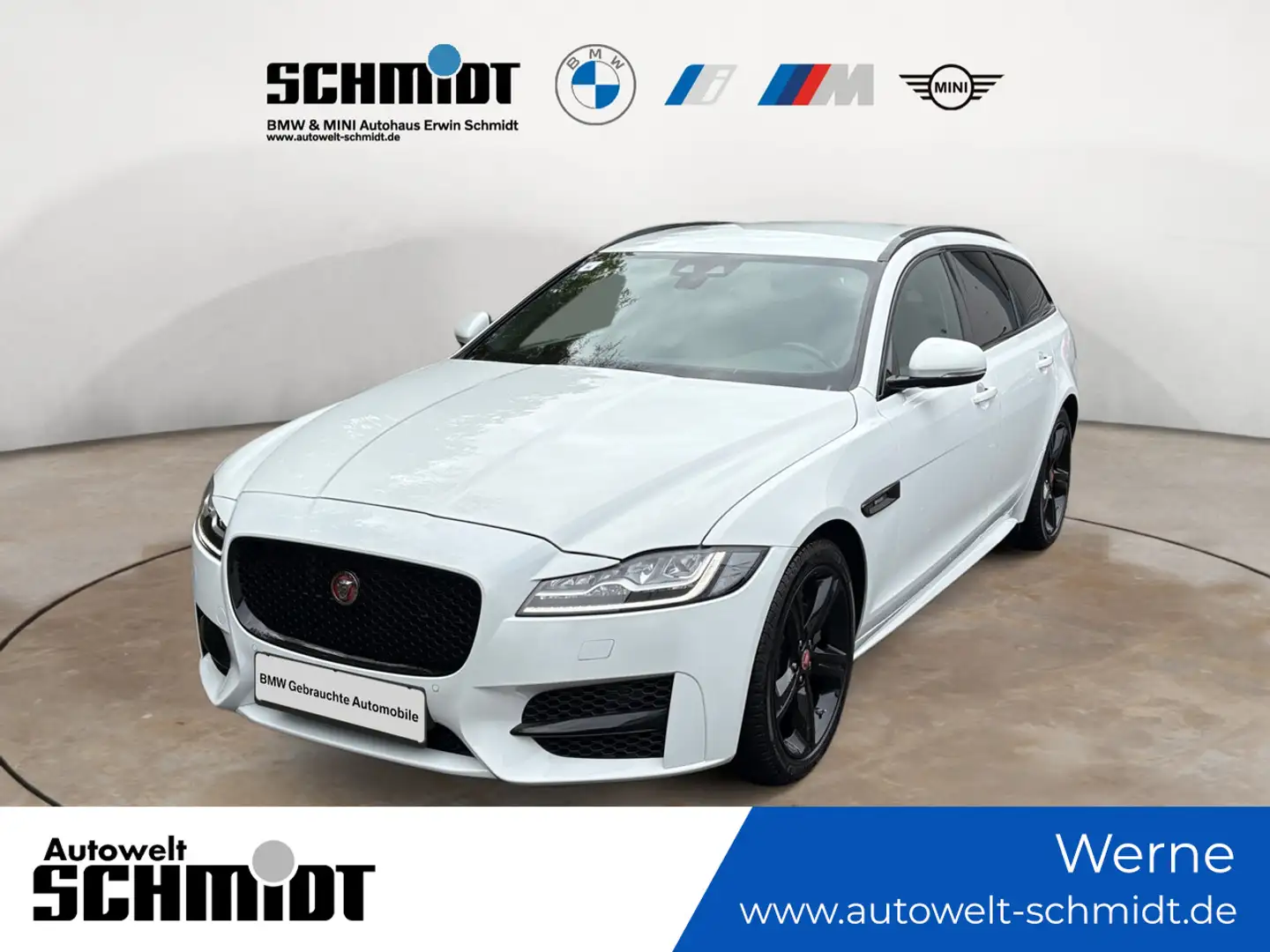 Jaguar XF 25d AWD Sportbrake R-Sport + GARANTIE Weiß - 1