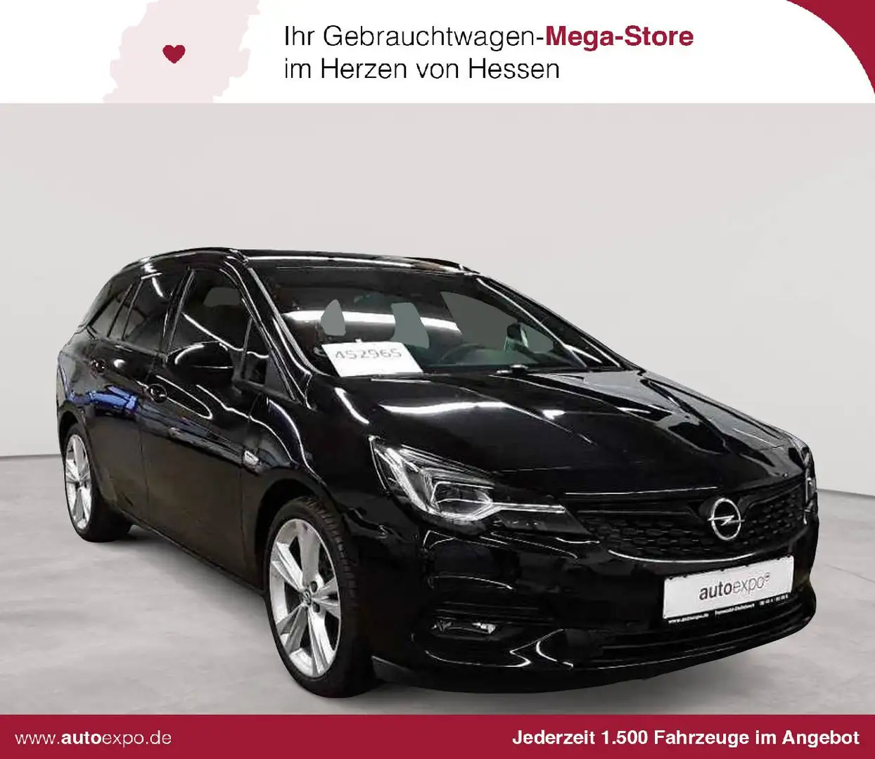 Opel Astra Astra 1.5D ST Aut.Ultimate Leder KAM SHZ Negro - 1