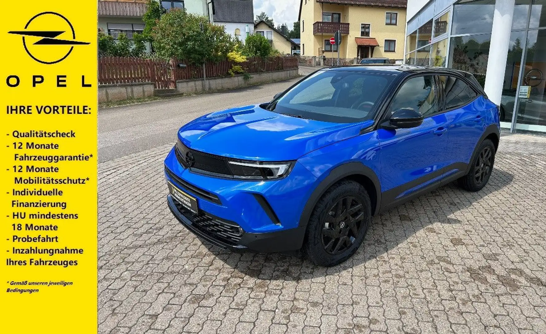 Opel Mokka -B "GS Line" 1.2T/ 130 PS, Navi, SHZ Blau - 1