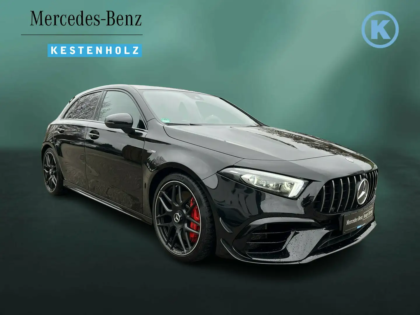 Mercedes-Benz A 45 AMG A 45 S AMG 4M+ AERO+NIGHT+PERF-S+PANO+BURME+MLED Schwarz - 2