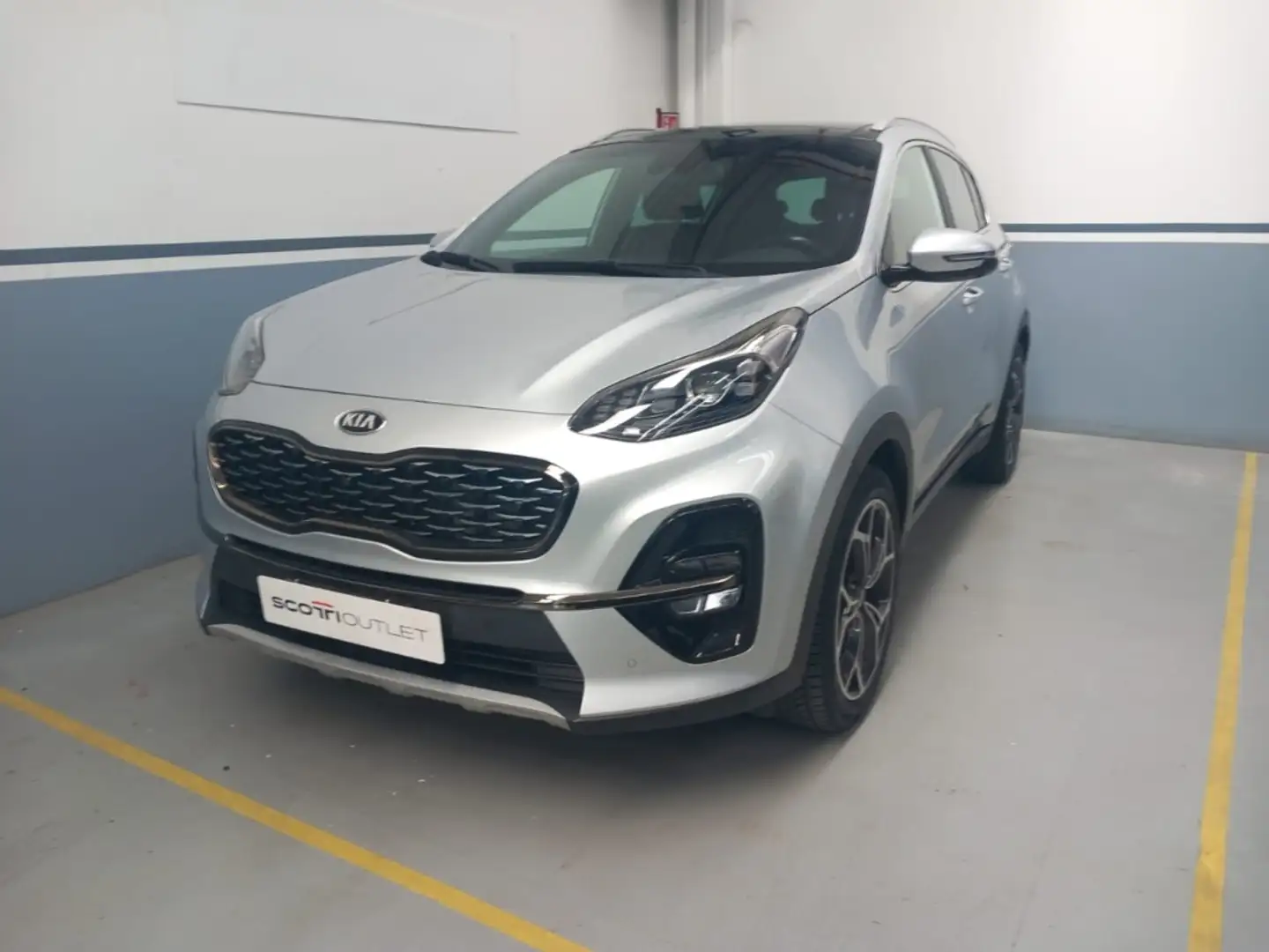 Kia Sportage 1.6 crdi mhev GT Line Plus Loun Argent - 1