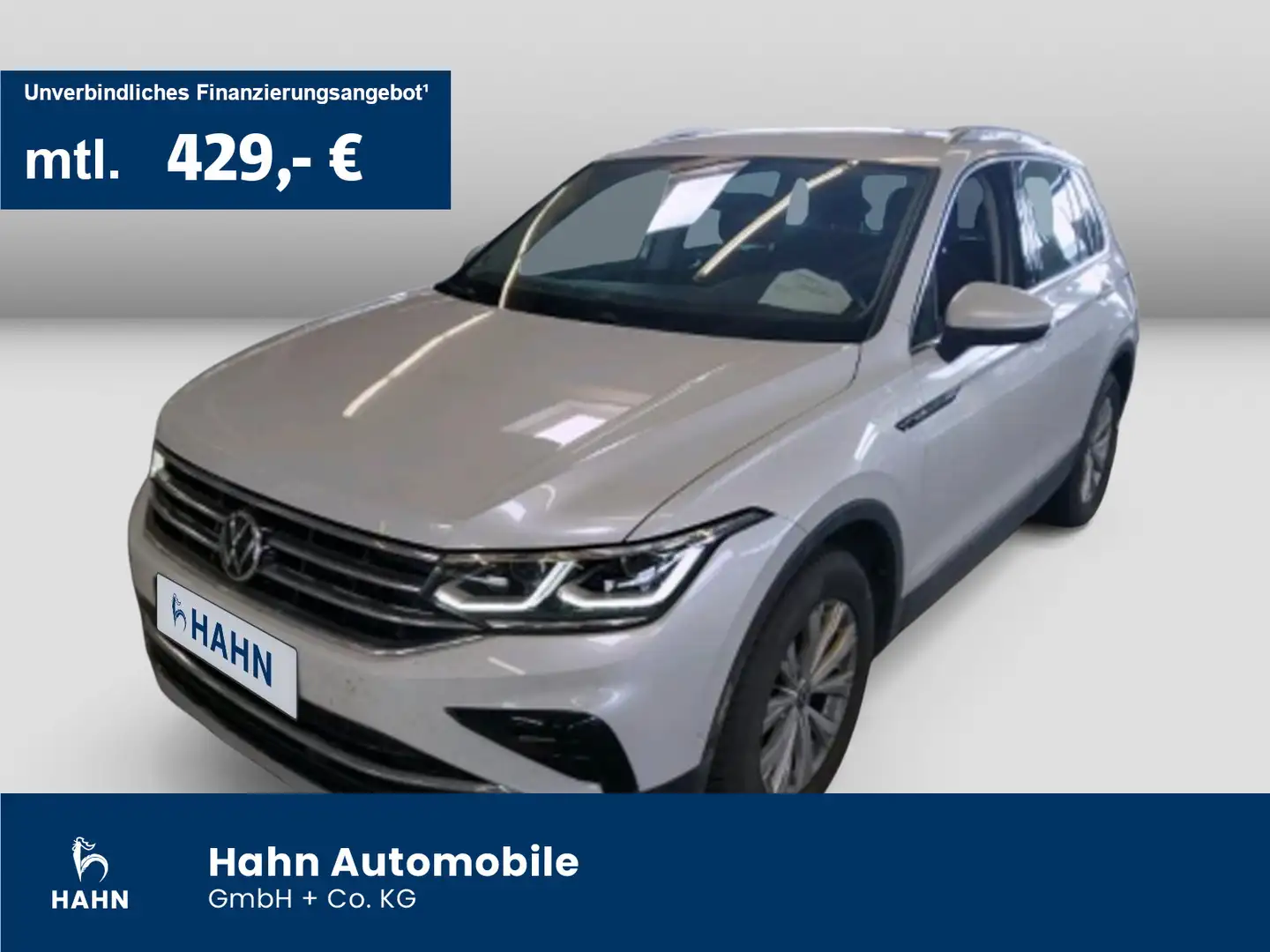 Volkswagen Tiguan 1.5TSI DSG Elegance AHK Cam Matrix Standh Weiß - 1