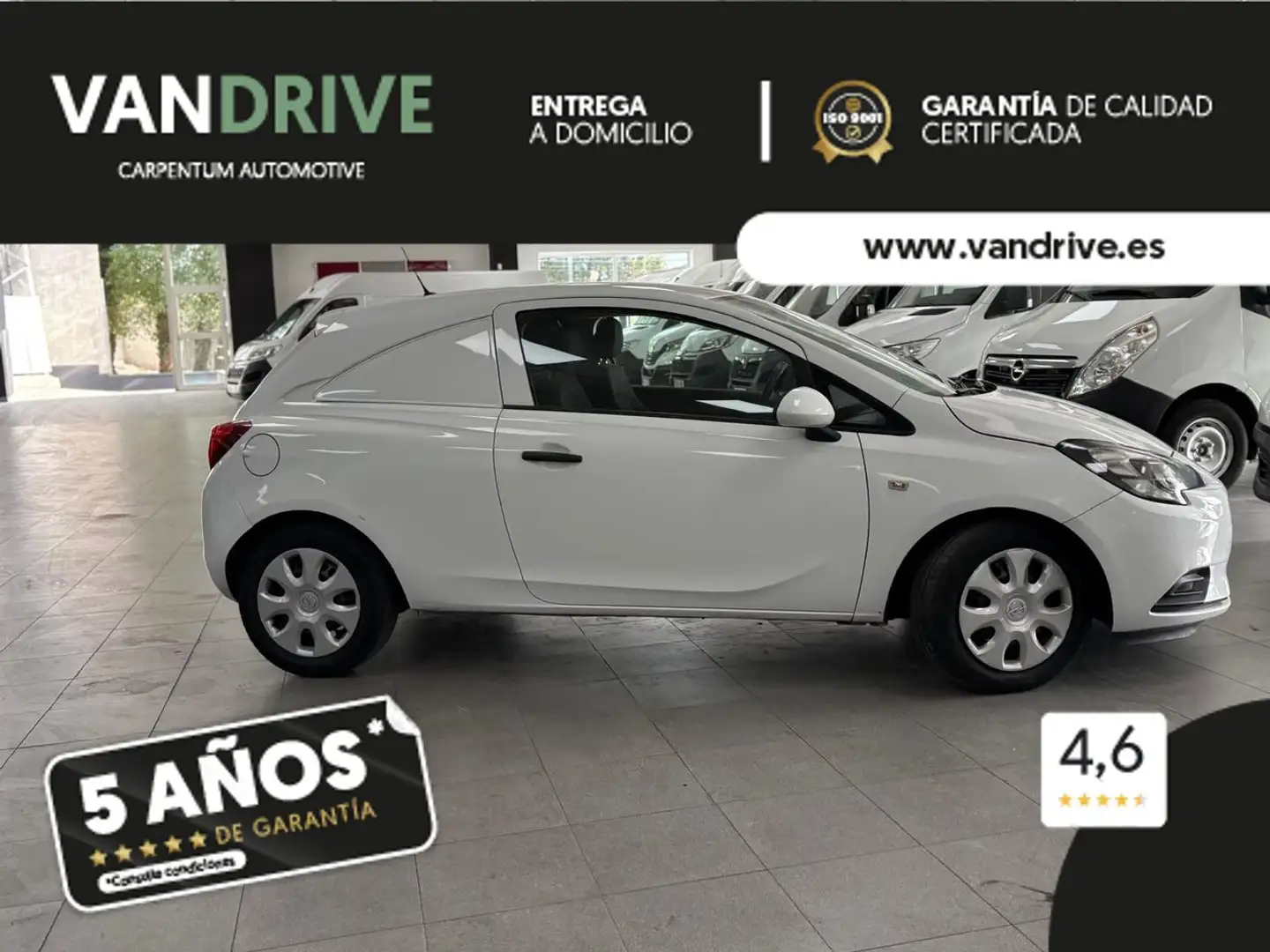 Opel Corsa 13 CDTI VAN Blanco - 2