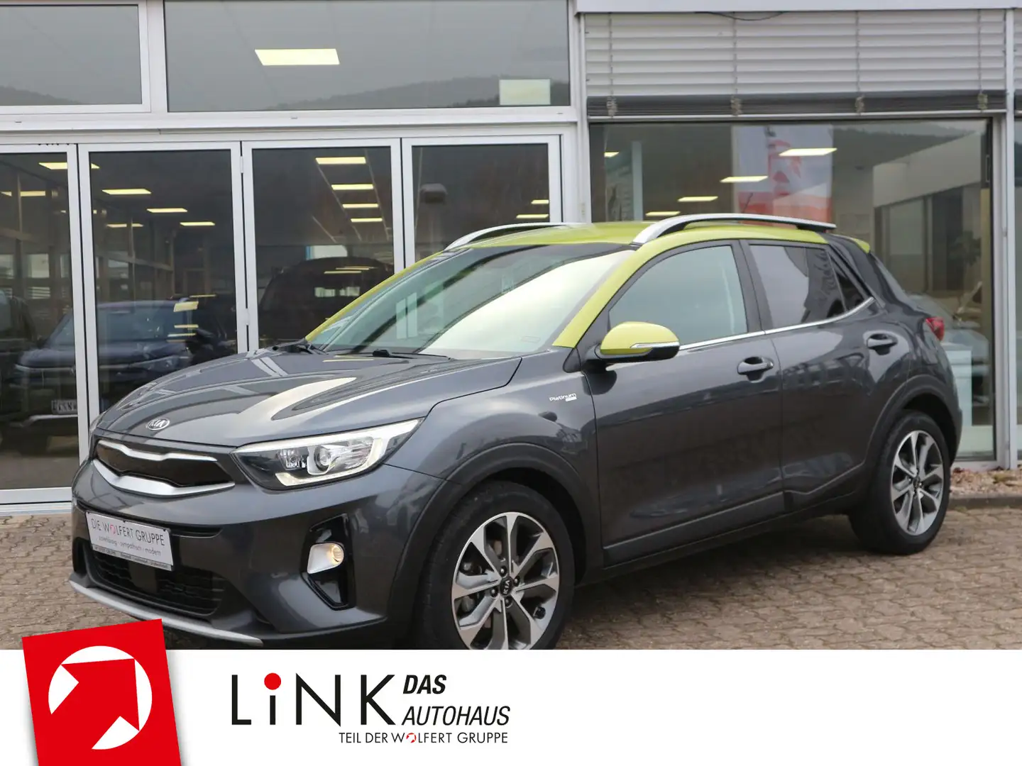 Kia Stonic 1.0 T-GDI Platinum Edition SMART-KEY RFK Szürke - 1