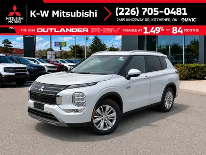 White 2026 Mitsubishi Outlander Hybrid Plug-in SE S-AWC SUV / Crossover All-Wheel Drive Automatic