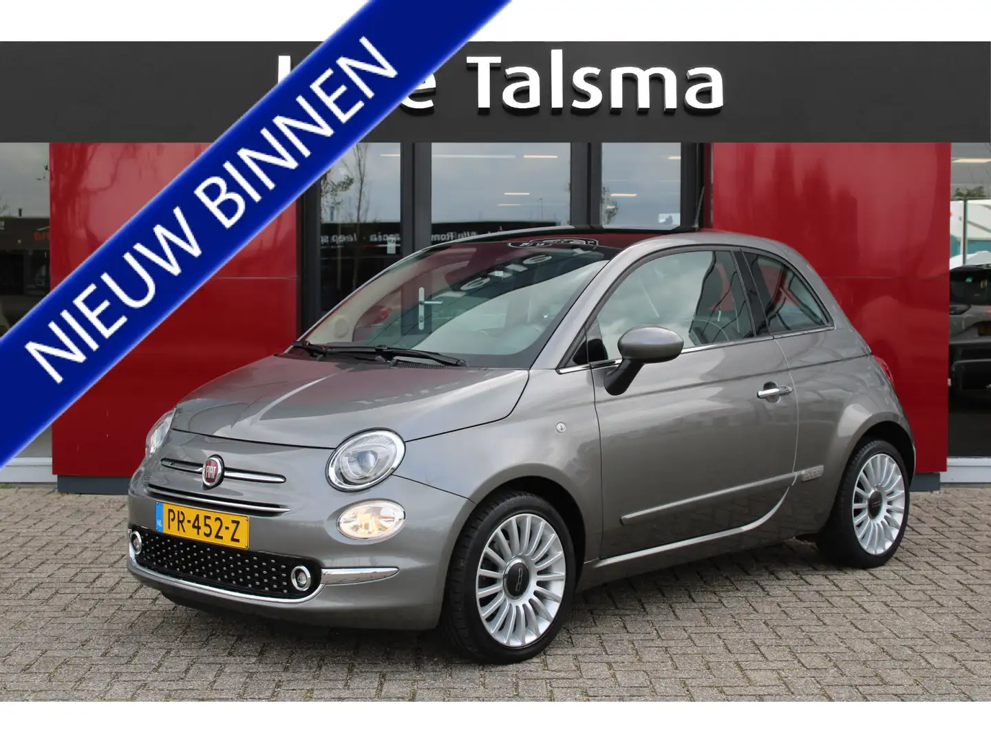 Fiat 500 TwinAir Turbo Lounge | 16" Velgen | Climate Contro Gris - 1