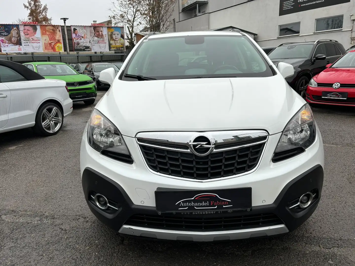 Opel Mokka 1,4 Innovation Autom. mit Sitzheizung Tempomat Blanc - 2