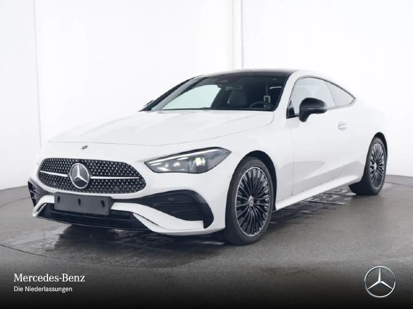 Mercedes-Benz CLE 200 AMG+NIGHT+PANO+360+TOTW+KEYLESS+9G Weiß - 2