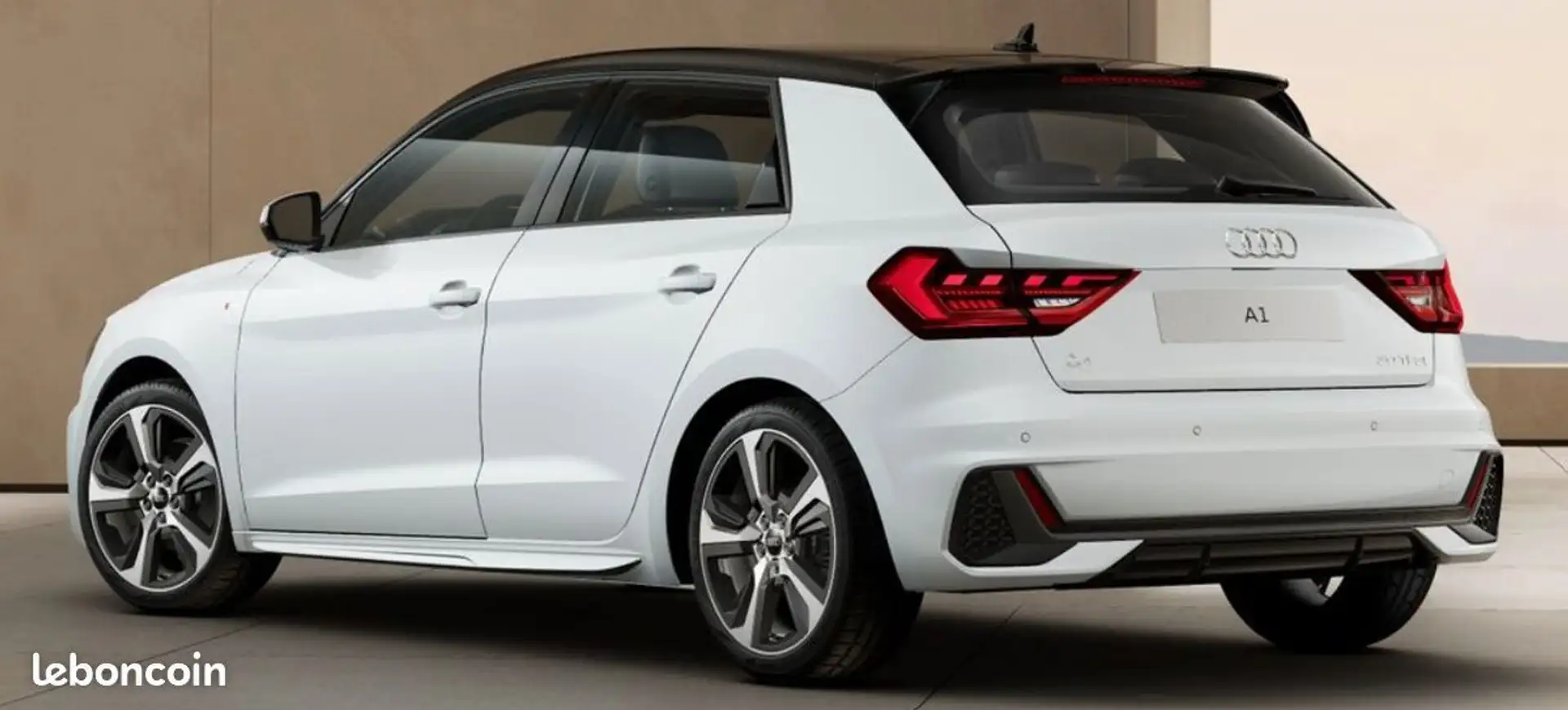 Audi A1 II S line 30 TFSI 116 STRONIC -17% Blanc - 1