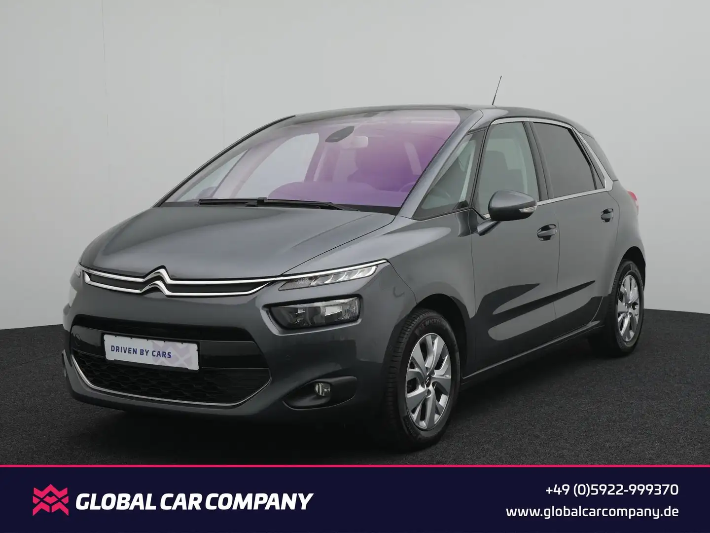 Citroen C4 Picasso Selection,TEMPO,TOTW,LENK,NAVI,BT,AHK Grey - 1