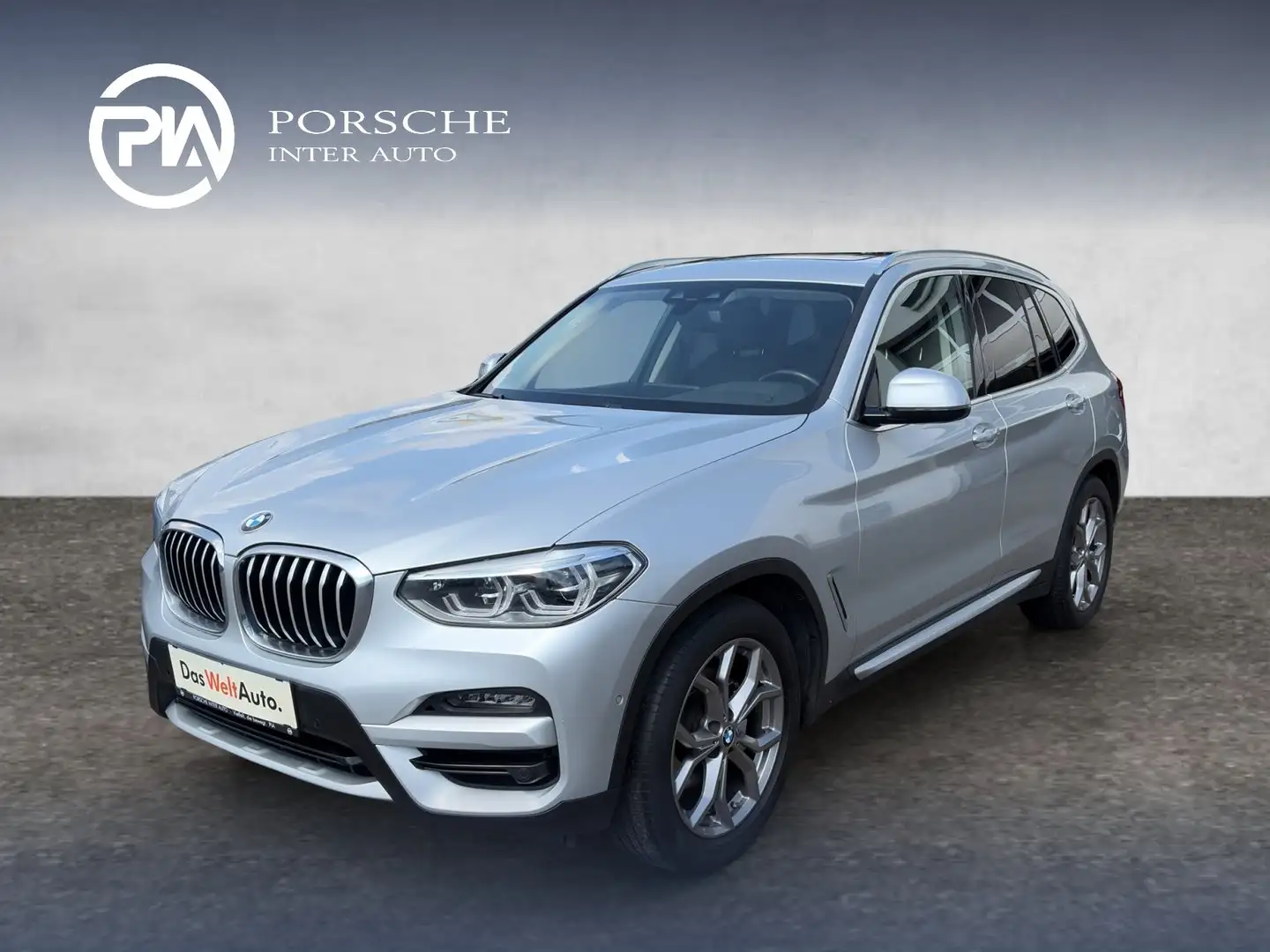 BMW X3 xDrive 20d Aut. Silber - 1