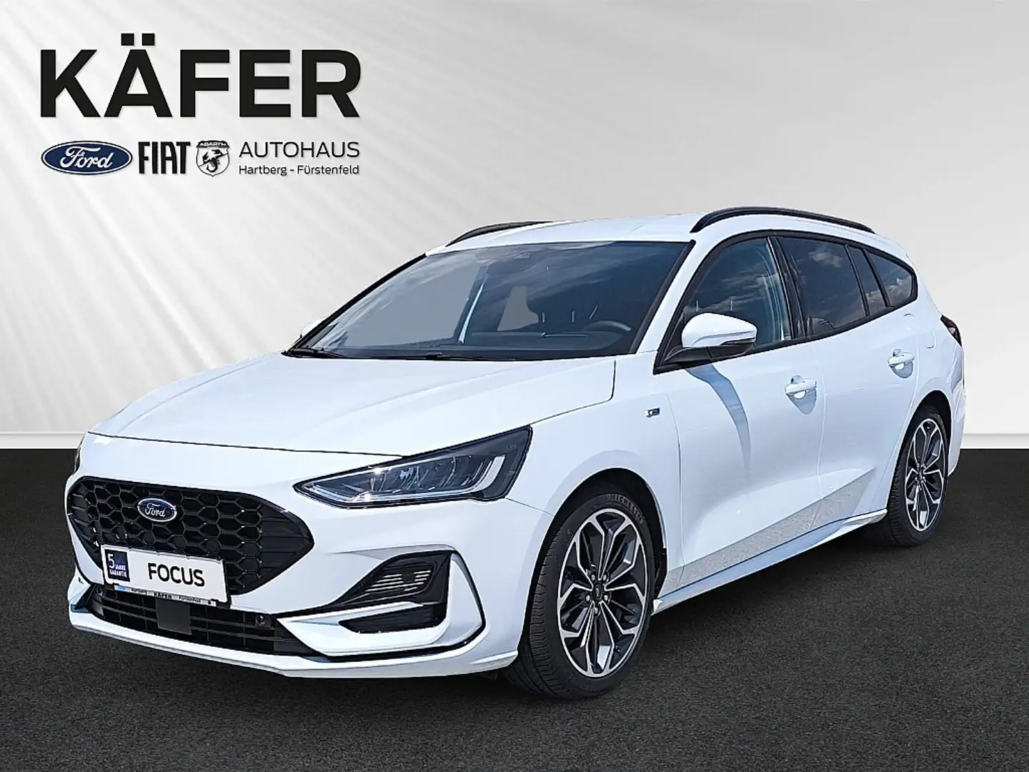 Ford Focus Turnier 1,5 EcoBlue ST-Line X Automatik*Vollaus... Blanc - 1