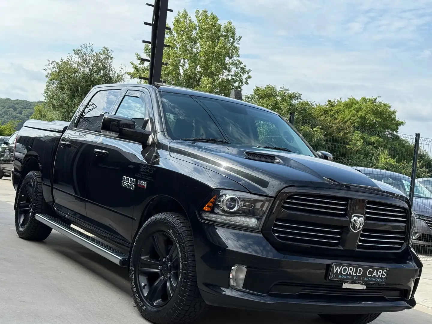 Dodge RAM 5.7i LPG SPORT - TOIT OUV. - NAVI - CAMERA - BLACK Zwart - 2