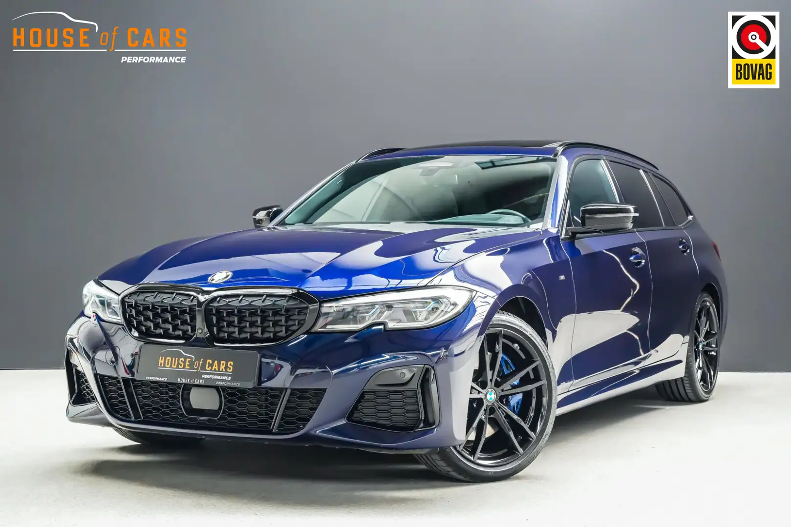 BMW 340 3-serie Touring M340i xDrive High Executive |M-pak Blauw - 1