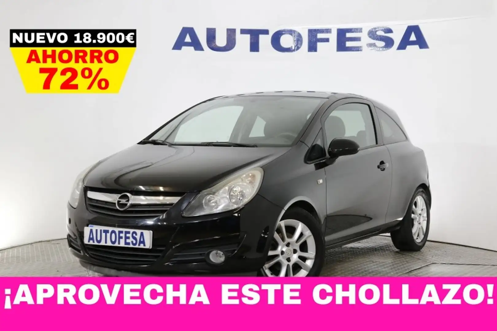 Opel Corsa 1.4 SPORT 90CV 3P # BLUETOOTH Negro - 1