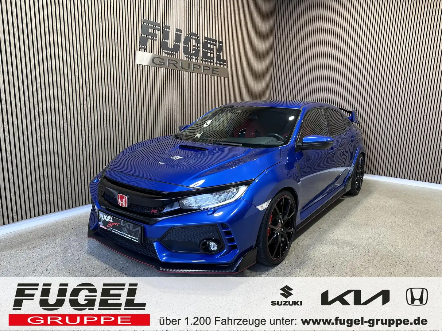 Honda Civic 2.0 i-VTEC Turbo Type R GT LED|Navi|ACC Синий - 1