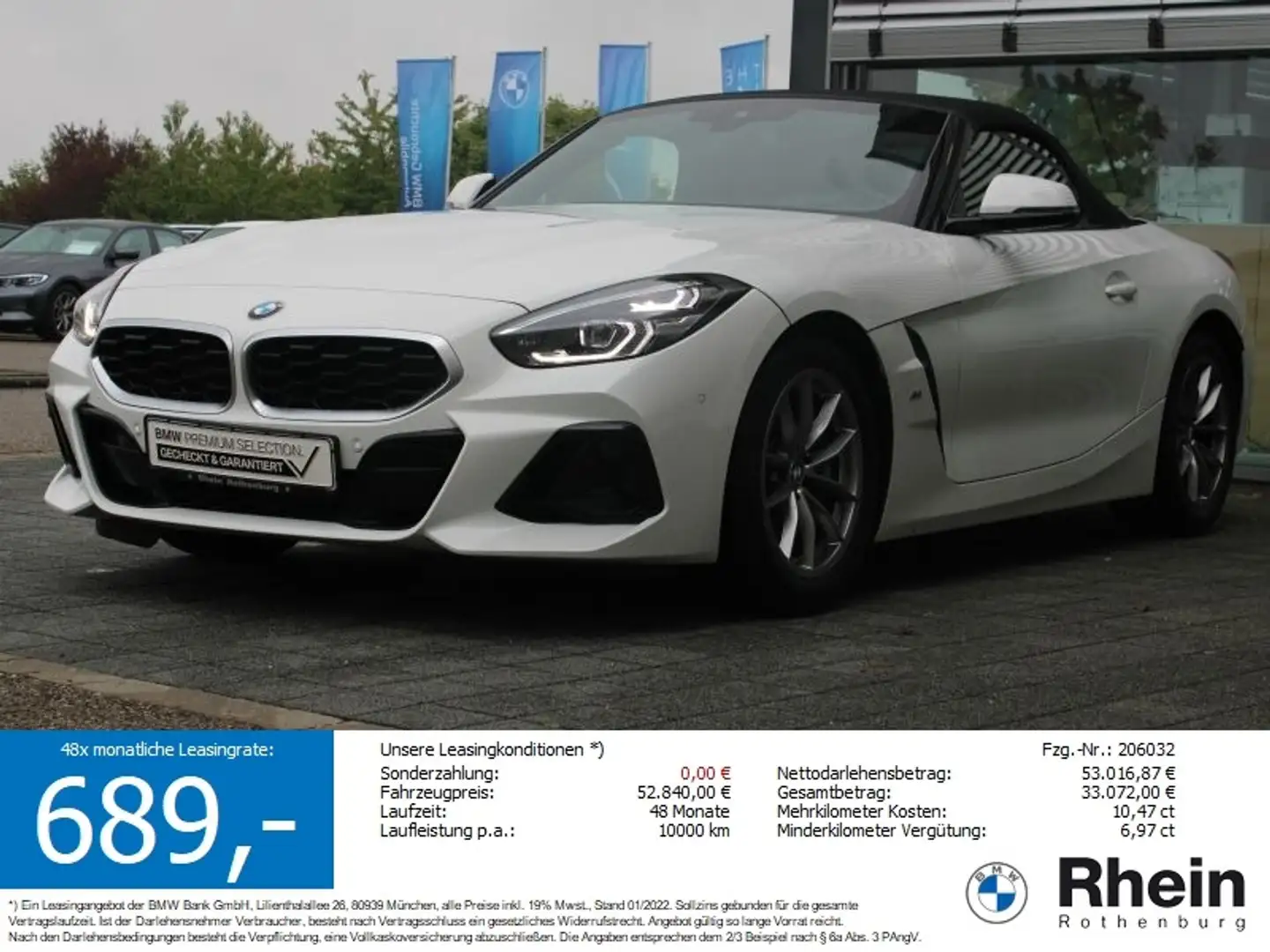 BMW Z4 sDrive30i M Sport LED Live Kamera HeadUp ACC Weiß - 1