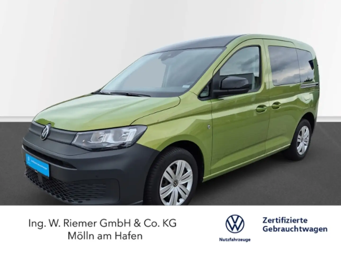 Volkswagen Caddy 2.0 TDI AHK Allwetter SHZ PDC Bluetooth USB Grün - 1