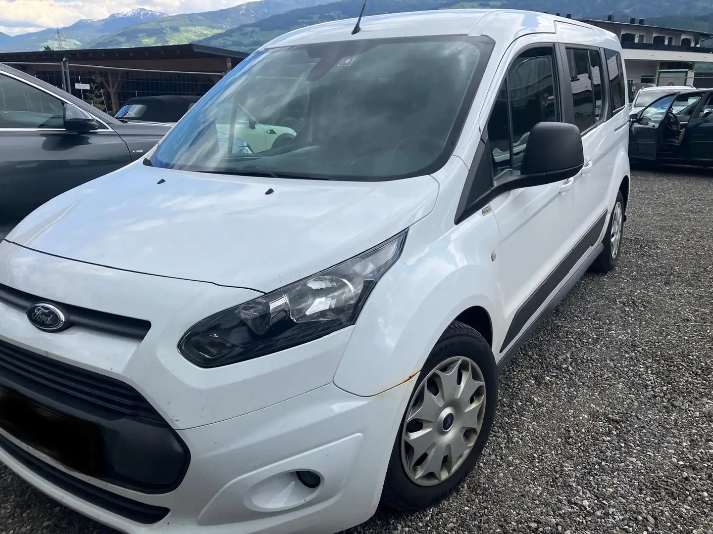 Ford Transit Connect Lang Version Weiß - 1